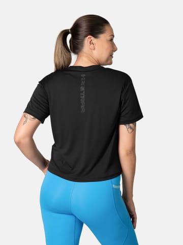 KARI TRAA Trainingsshirt "Una" zwart