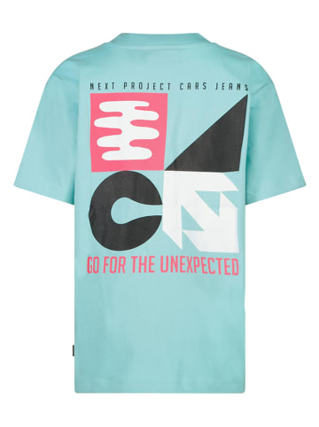 Cars Koszulka "Molano" w kolorze turkusowym