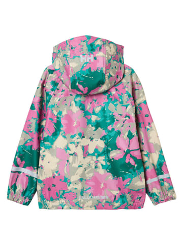 Helly Hansen 2-delige regenoutfit "Bergen 2.0" roze/groen