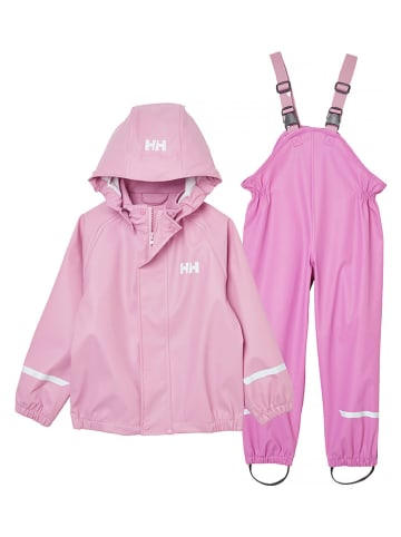 Helly Hansen 2tlg. Regenoutfit "Bergen 2.0" in Rosa