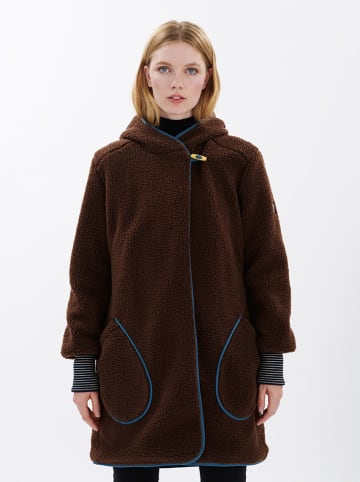 finside Wende-Winterjacke "Suomukka" in Blau/ Braun