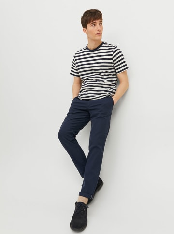 Jack & Jones Chinobroek "Marco" donkerblauw