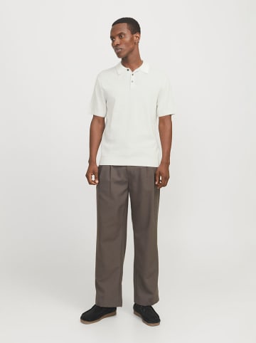 Jack & Jones Koszulka polo "Cooper" w kolorze kremowym