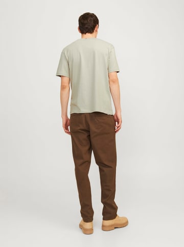Jack & Jones Koszulka w kolorze szarobrązowym