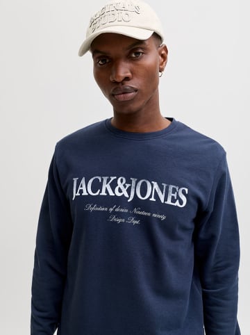 Jack & Jones Sweatshirt "Devin" donkerblauw