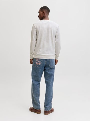 Jack & Jones Sweatshirt "Devin" zilverkleurig