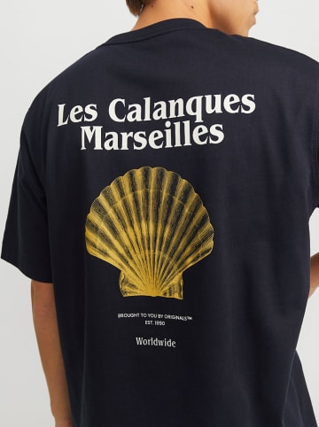 Jack & Jones Shirt "Paros" donkerblauw