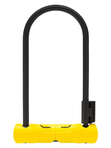 ABUS Fahrradschloss mit Rundbügel in Schwarz/ Gelb
