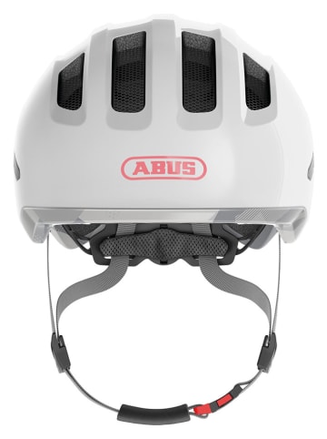 ABUS Kask rowerowy "Smiley 3.0 Ace Led" w kolorze białym