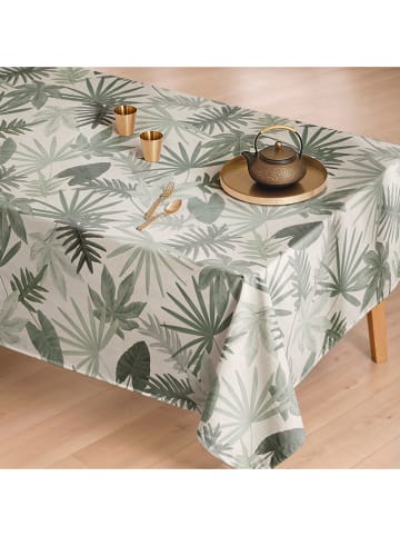 mint Deco Tischdecke "Natural Monstera"