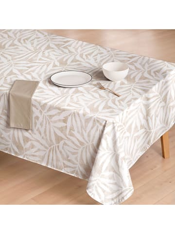 Mint Rugs Tischdecke "Floral And Tropical Tesa" in Beige/ Weiß