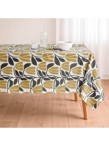 Mint Rugs Obrus "Nordic Nekane" w kolorze biało-żółto-szarym