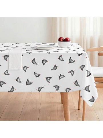 Mint Rugs Obrus "Gallinas" w kolorze biało-szarym