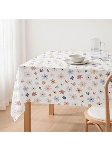 Mint Rugs Tafellaken "Florette" wit/ meerkleurig