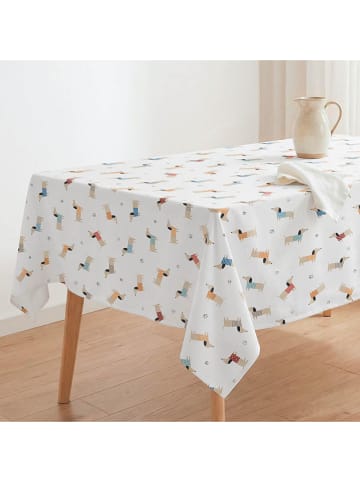 Mint Rugs Tafellaken "Toby" wit/meerkleurig