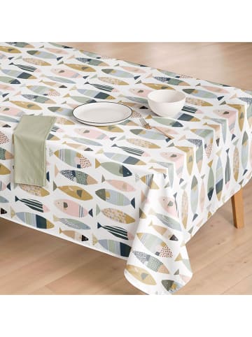 Mint Rugs Tafellaken "Nemo" wit/ meerkleurig