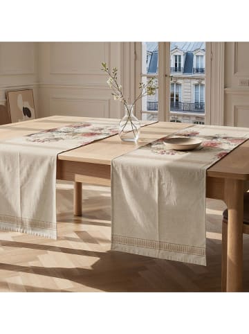 Mint Rugs Tafelloper "Samir" crème/meerkleurig