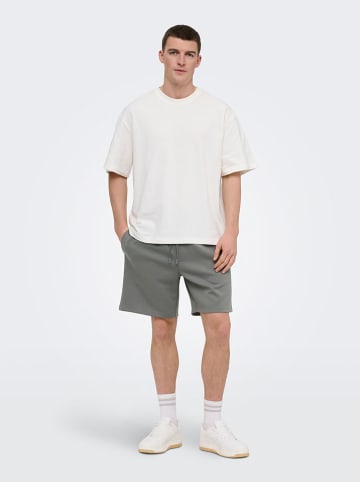 ONLY & SONS Sweatshorts "Onsluca" in Grün