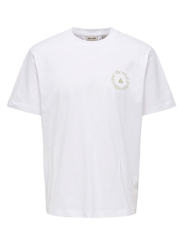 ONLY & SONS Shirt "Onsfred" in Weiß