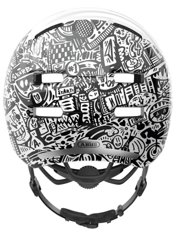 ABUS Kask rowerowy "Skurb ACE" w kolorze biało-czarnym