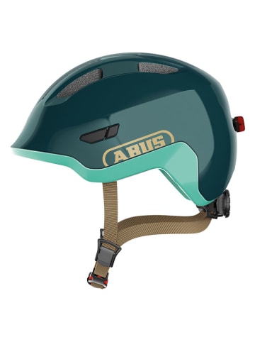 ABUS Kask rowerowy "Smiley 3.0 Ace Led" w kolorze zielonym