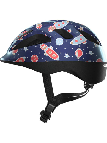 ABUS Fahrradhelm "Smooty 2.0" in Dunkelblau/ Bunt