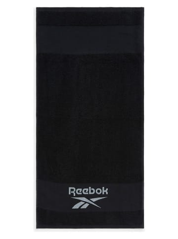 Reebok Ręcznik sportowy "Capri" w kolorze czarnym - 80 x 40 cm