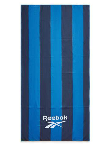 Reebok Ręcznik plażowy "Tirana" w kolorze niebiesko-granatowym - 180 x 90 cm