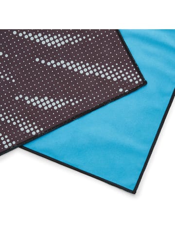 Reebok Ręcznik plażowy "Ankara" w kolorze czarnym - 180 x 90 cm