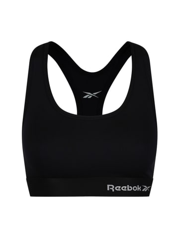 Reebok Sport-BH "Steffi" in Schwarz
