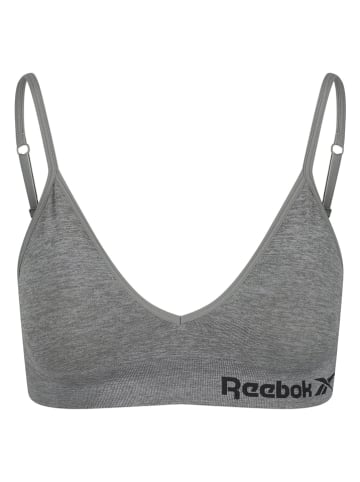 Reebok Biustonosz sportowy "Justine" w kolorze szarym