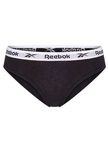 Reebok 3er-Set: Slips "Carina" in Grau/ Weiß/ Schwarz