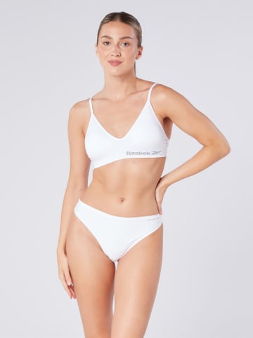 Reebok Stringi (3 pary) "Rae" w kolorze szarym, białym i czarnym