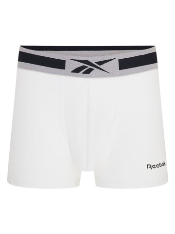 Reebok 3er-Set: Boxershorts "Hinlo" in Weiß/ Schwarz/ Grau