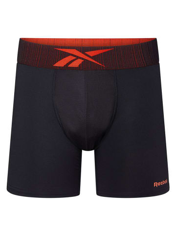 Reebok Bokserki (3 pary) "Usher" w kolorze czarnym