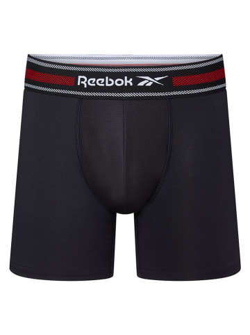 Reebok Bokserki (3 pary) "Roscoe" w kolorze czarnym