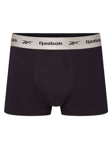 Reebok 3er-Set: Boxershorts "Hirst" in Schwarz