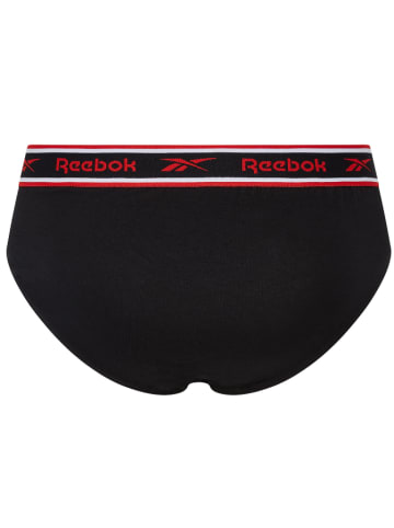 Reebok 3er-Set: Slips "Chase" in Schwarz/ Weiß/ Hellgrau