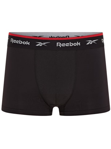Reebok Bokserki (3 pary) "Redgrave" w kolorze czarno-szarym