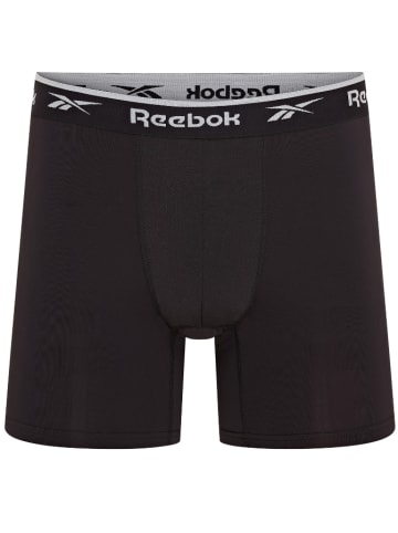 Reebok 3er-Set: Boxershorts "Ainslie" in Schwarz/ Grau/ Weiß