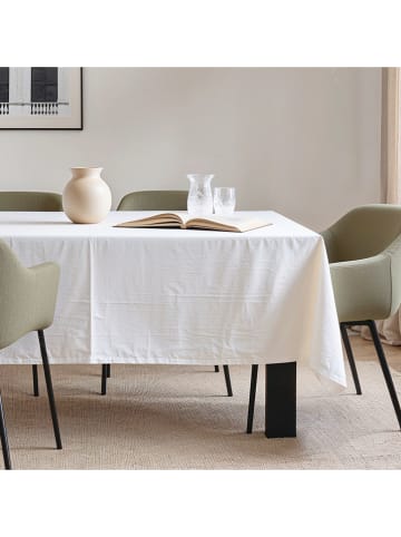 Mint Rugs Tafellaken "Smooth Kahu" wit