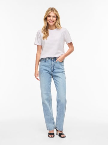 Vila Shirt "Vinora" wit/lichtroze