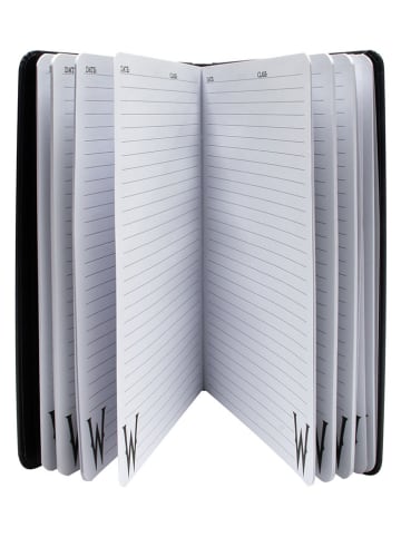 Wednesday Notizbuch "Wednesday - WWWD" in Schwarz - A5