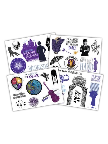 Wednesday Stickerbögen "Wednesday" - 4 Stück