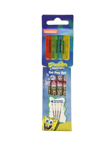 SpongeBob Gelschreiber "SpongeBob" - 4 Stück
