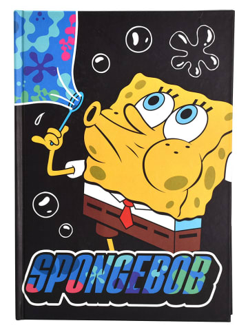 SpongeBob Notitieboek "SpongeBob" zwart - A5