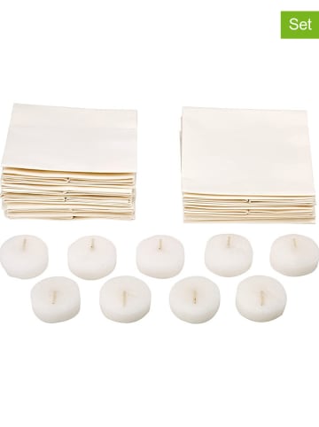 MAD MONKEY 10er-Set Wasserlaternen in Weiß