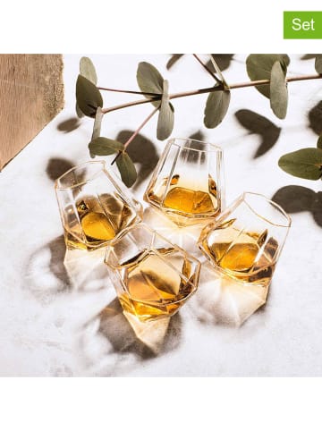 MAD MONKEY 4er-Set: Shot-Gläser "Mad Monkey" in Transparent