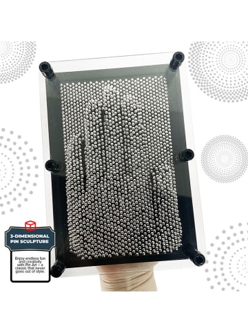 MAD MONKEY Spijkerbord "Mad Monkey - Pin Art" zwart