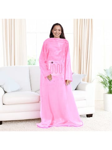 MAD MONKEY Warmtedeken "Mad Monkey" roze - (L)140 x (B)170 cm